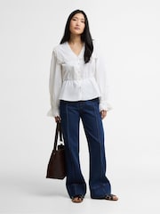 Barbour® White Tisbury Top - Image 2 of 8