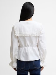 Barbour® White Tisbury Top - Image 3 of 8