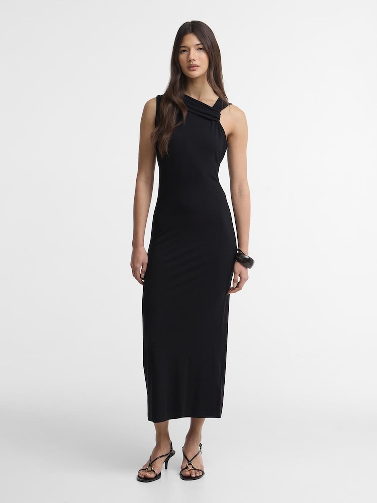 Barbour® International Black Cinzia Midi Dress - Image 1 of 7