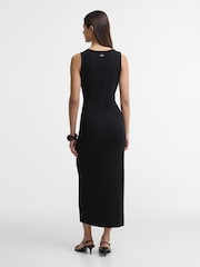 Barbour® International Black Cinzia Midi Dress - Image 2 of 7