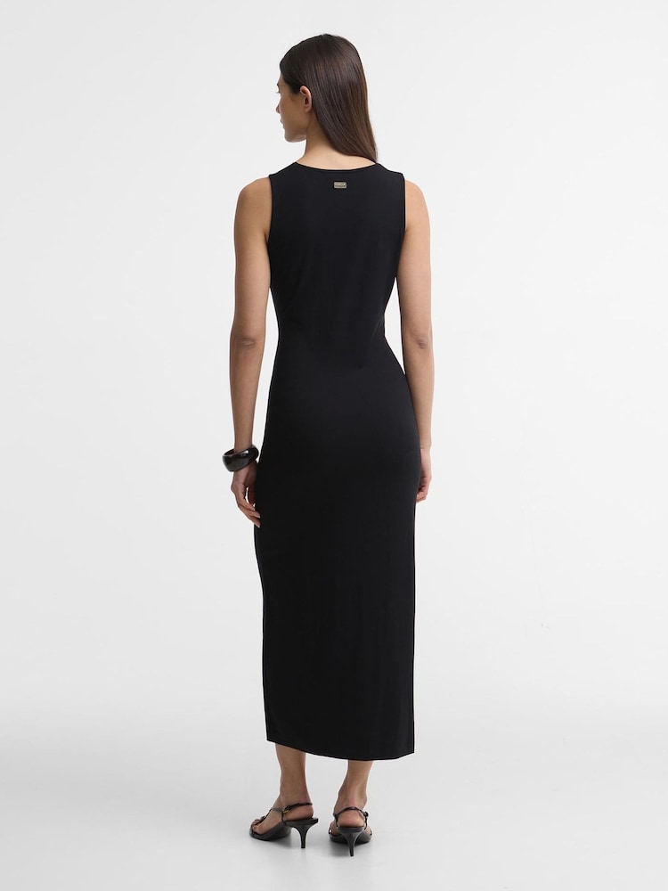Barbour® International Black Cinzia Midi Dress - Image 2 of 7