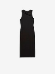 Barbour® International Black Cinzia Midi Dress - Image 7 of 7