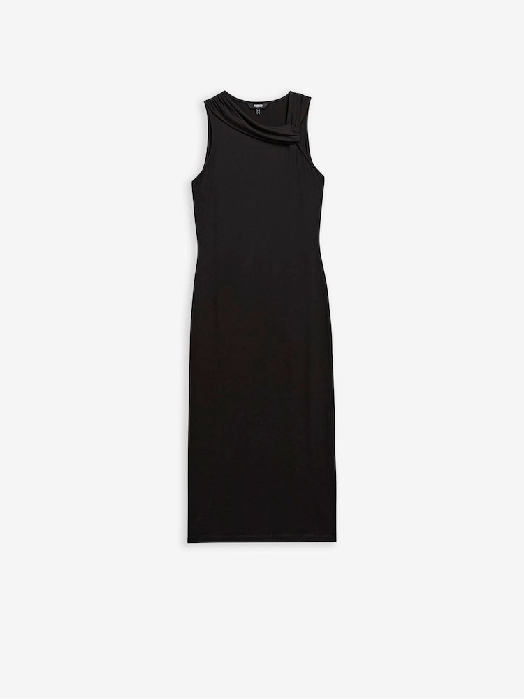 Barbour® International Black Cinzia Midi Dress - Image 7 of 7