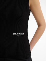 Barbour® International Black Nova Knitted Vest - Image 5 of 7