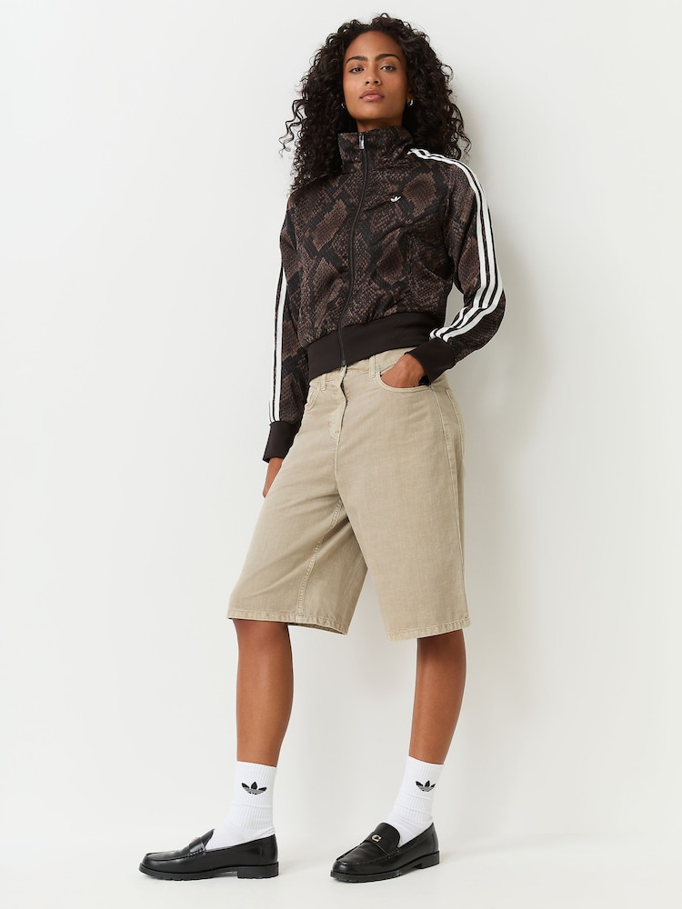 adidas Originals satenasta jakna s kačjim potiskom Firebird - Slika 2 iz 5
