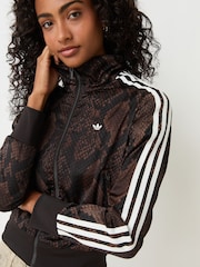 adidas Originals satenasta jakna s kačjim potiskom Firebird - Slika 4 iz 5