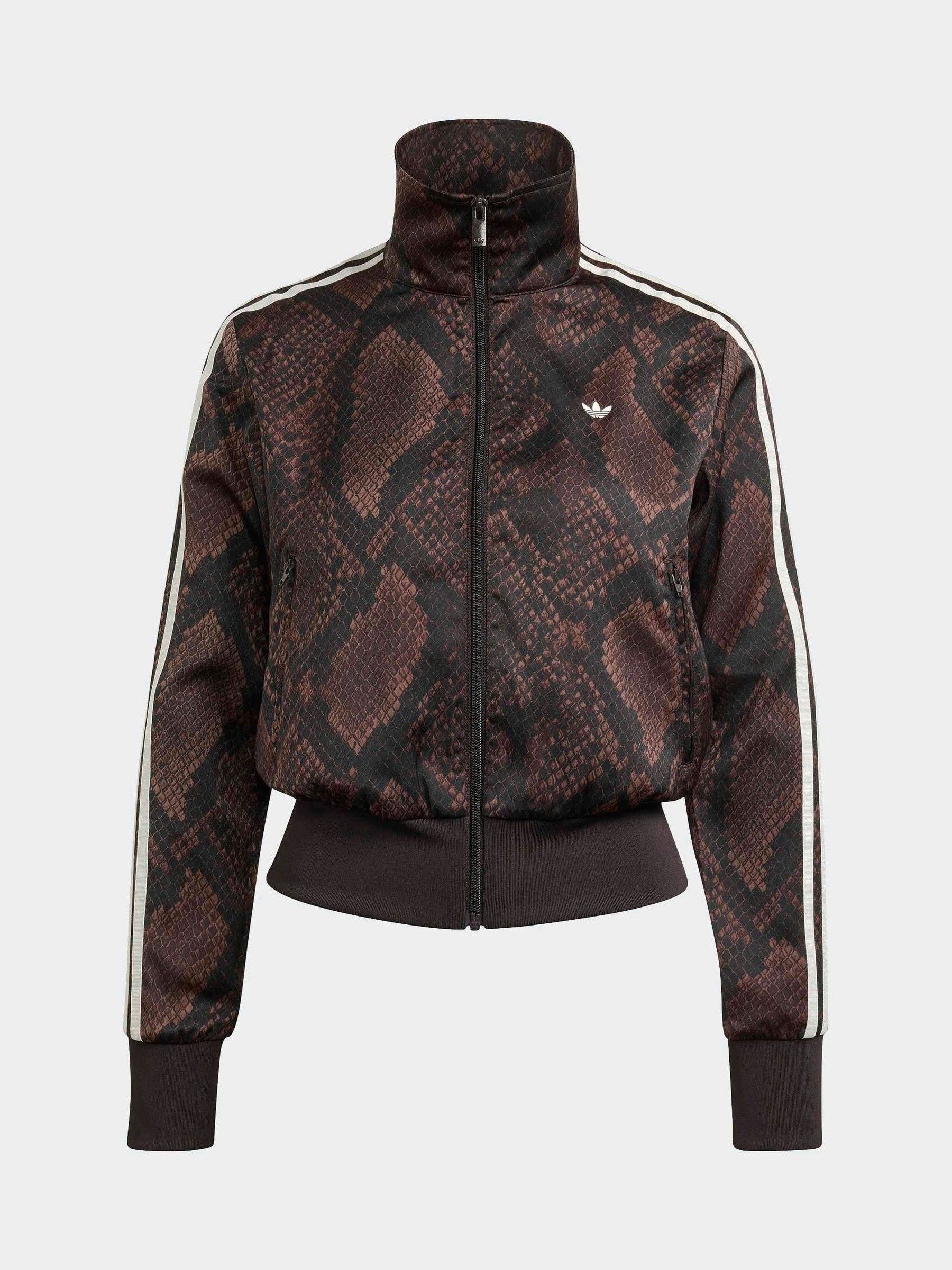 Buy adidas Originals Animal Satin Snake Print Firebird Track Top