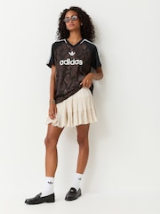 adidas Originals Animal Satin Snake Print Football Top - Image 2 of 5