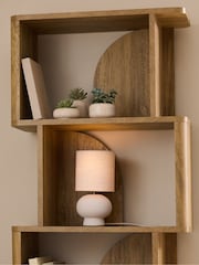 Light Natural Mango Effect Arches Desk - Image 3 of 8