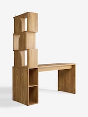 Light Natural Mango Effect Arches Desk - Image 6 of 8