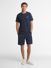 Barbour International Blue Ashmann Tipped T-Shirt - Image 3 of 6