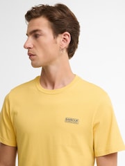 Barbour® International Yellow Logo T-Shirt - Image 4 of 6