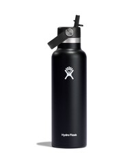 Hydro Flask Black Standard Flex Straw Cap Bottle 21oz - Image 1 of 6