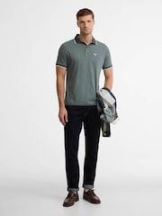 لون طبيعي - قميص بولو Cornsay من ‪Barbour®‬​​​​​​​ - صورة 3 من 5