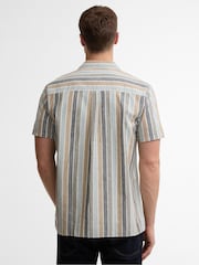 Barbour® Green Hayton Striped Summer Shirt - Image 3 of 6