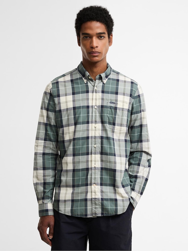 Barbour® Green Rawley Tartan Tailored Shirt - Image 1 of 6