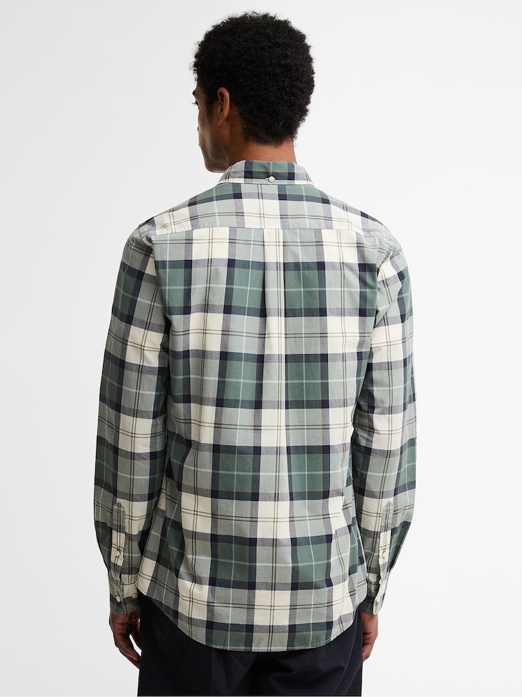 Barbour® Green Rawley Tartan Tailored Shirt - Image 2 of 6