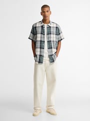 Barbour® Green Croft Tartan Summer Shirt - Image 2 of 6
