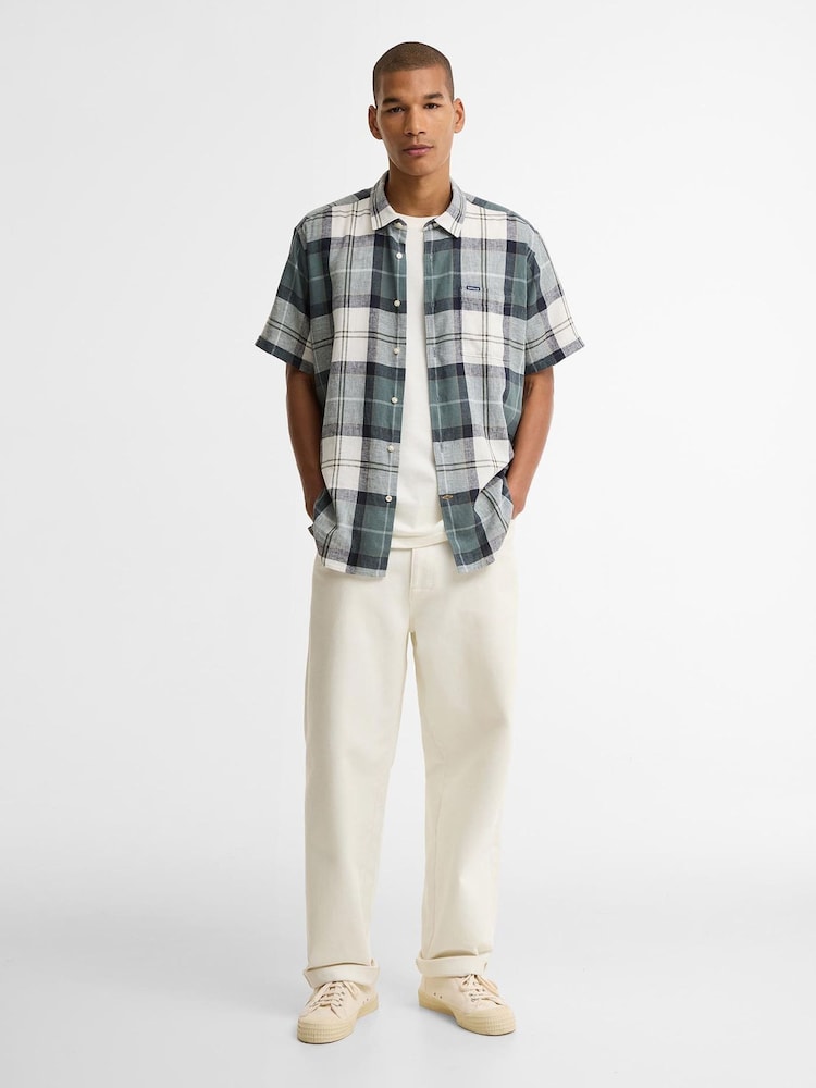 Barbour® Green Croft Tartan Summer Shirt - Image 2 of 6