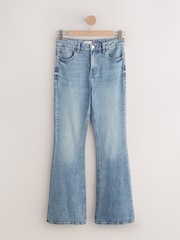 Light Blue Tinted - Authentic Flare Jeans - Obraz 6 z 8