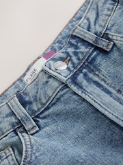 Light Blue Tinted - Authentic Flare Jeans - Obraz 7 z 8