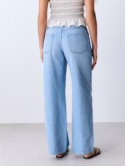 Light Blue Authentic High Rise City Wide Leg Jeans - Image 2 of 8