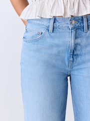 Light Blue Authentic High Rise City Wide Leg Jeans - Image 3 of 8