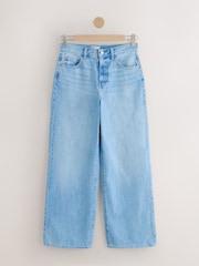 Light Blue Authentic High Rise City Wide Leg Jeans - Image 5 of 8