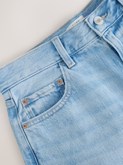 Light Blue Authentic High Rise City Wide Leg Jeans - Image 6 of 8