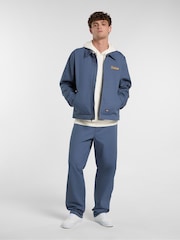Dickies Blue Wellsville Zip Through Back Graphic Painter Jacket - Image 3 of 9