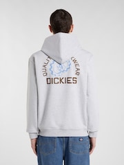 Dickies Grey Payson Back Graphic Relaxed Fit Hoodie - Image 2 of 8