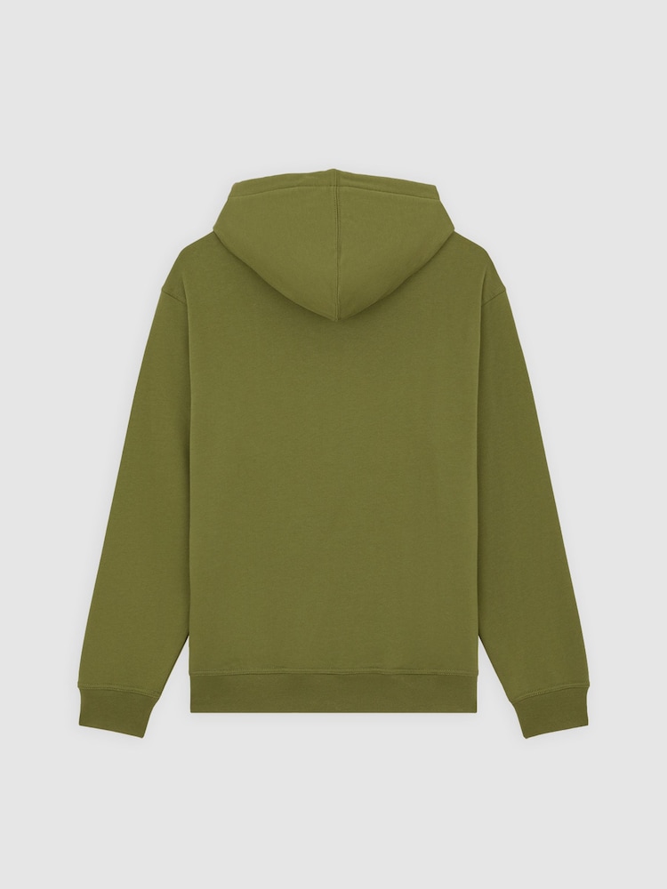 Vihreä - Dickies Loretto Relaxed Fit Logo -huppari - Kuva 7 / 7
