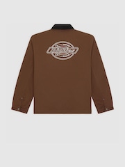 Dickies Brown Back Graphic Coach Barn Jacket - Image 10 of 10
