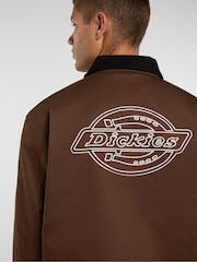 Dickies Brown Back Graphic Coach Barn Jacket - Image 6 of 10