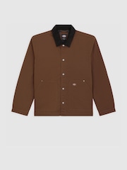 Dickies Brown Back Graphic Coach Barn Jacket - Image 9 of 10