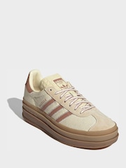 adidas Originals Yellow Gazelle Bold Trainers - Image 1 of 9