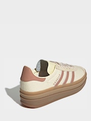 adidas Originals Yellow Gazelle Bold Trainers - Image 2 of 9