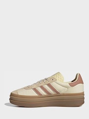 adidas Originals Yellow Gazelle Bold Trainers - Image 4 of 9