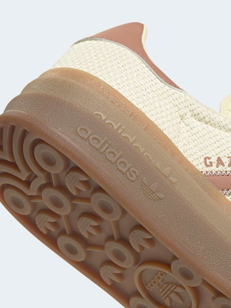 adidas Originals Yellow Gazelle Bold Trainers - Image 9 of 9