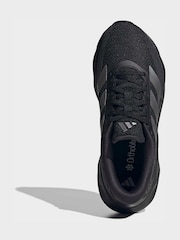 adidas Black/Grey Galaxy 8 Trainers - Image 6 of 9