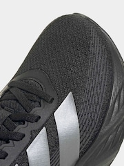 adidas Black/Grey Galaxy 8 Trainers - Image 8 of 9