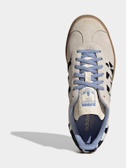 adidas Originals White Gazelle Bold Trainers - Image 7 of 9
