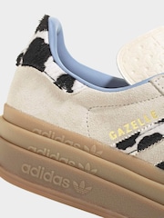 adidas Originals White Gazelle Bold Trainers - Image 9 of 9