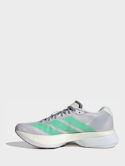 adidas Grey Adizero Boston Trainers - Image 3 of 9
