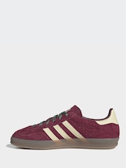 adidas Originals Red Gazelle Indoor Trainers - Image 2 of 8