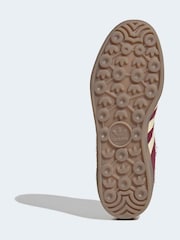adidas Originals Red Gazelle Indoor Trainers - Image 6 of 8