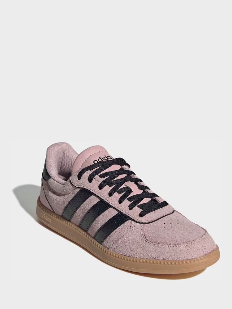 adidas Purple/Black Breaknet Sleek Trainers - Image 1 of 10