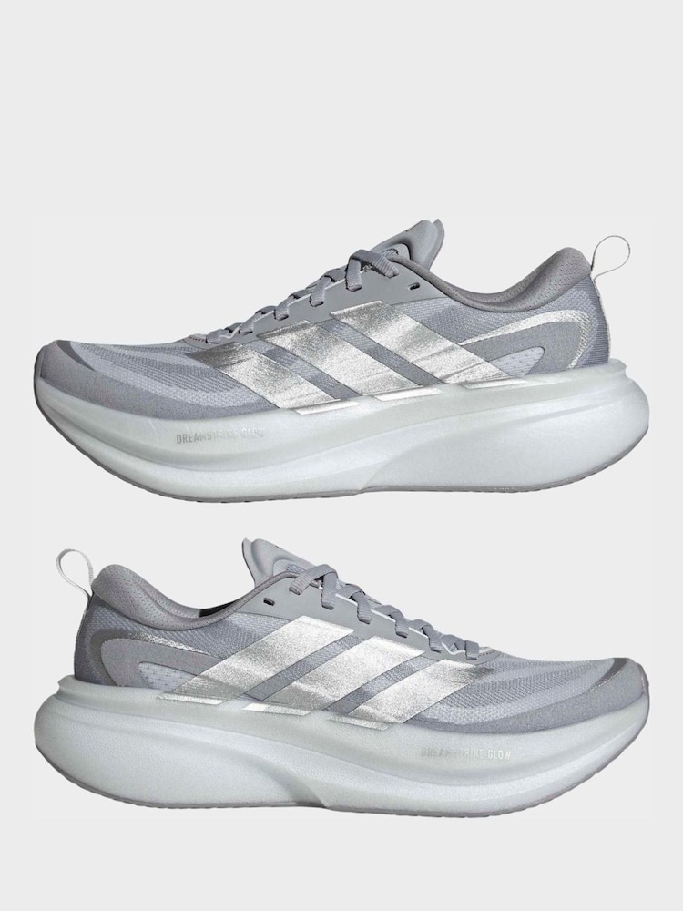 adidas Grey Supernova Glide Trainers - Image 9 of 9