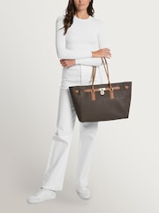 Michael Kors Brown/Acorn Hamilton Moderne Large Tote Bag - Image 3 of 3