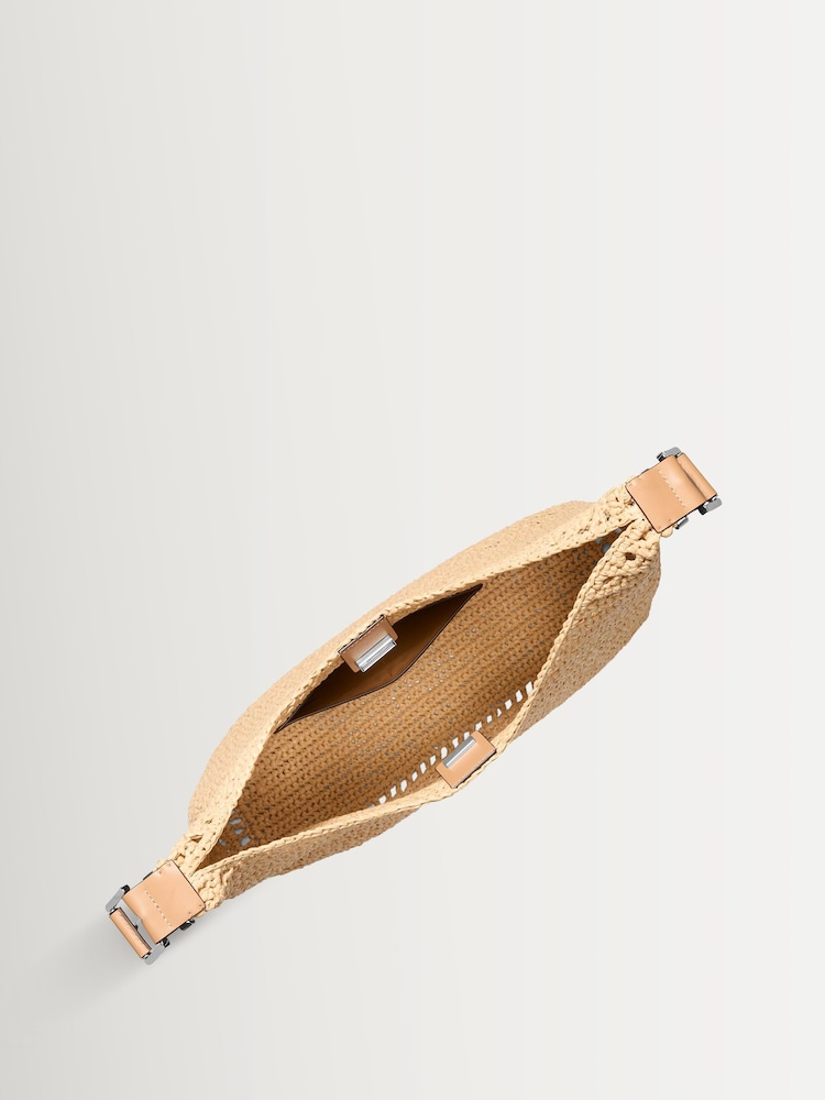 Michael Kors Natural/Peanut Nolita Large Hobo Shoulder Bag - Image 7 of 7